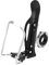 POPETPOP Porte-bidon Réglable pour Vélo - Compatible avec 15 Tubes - Conception Télescopique - Installation Facile sur Le Guidon/la Tige De Selle - Convient À