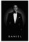 TSNKNP Daniel Craig Art Poster Dekorative Malerei Leinwand Wandkunst Wohnzimmer Poster Schlafzimmer Malerei,Wandkunst Bilddruck Moderne Familienzimmer Dekor 12x18inch(30x45cm)