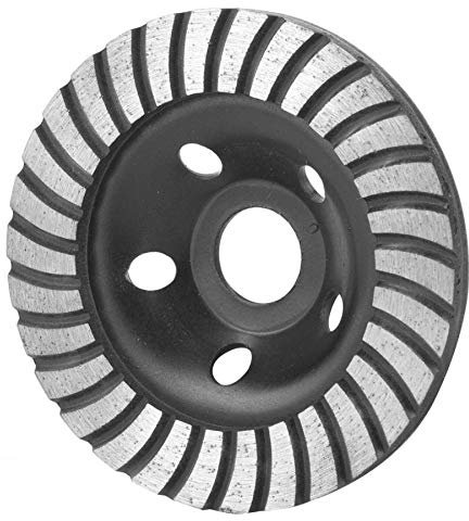 Diamant Schleiftopf,Diamant Schleifscheibe 1Pcs 100mm / 115mm Diamant-Segment-Schleifscheibe Cup Bowl Form Trennscheibe for Beton Marmor Granit Polieren Schleifen Werkzeuge(Size:115mm)