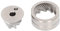 Coffee Grinder Disc Grinding Coffee Grinder Disc, Coffee Grinding Disc 420 Stainless Steel Coffee Bean Grinding Disc Kit (Six Star Cone)