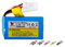 7.4V 1500-mAh 18650 2S Li-Ion Akku, Lithium-Ionen Batterie kompatibel mit Tamiya KET-2P u. XH-3P Lade-Stecker, RC Speed-Boot, Panzer, Auto, Truck, HJ806, 3809, 3818, 3819, 3839 Tiger, Bulldog, Panther