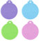 4 Pcs Can Lids for Fizzy Drinks, Pet Food Can Lids for Tins, Universal Soft Cans Covers, Safe Silicone Lid, Tin Covers Lid Fit 6.5/7.5/8.5CMRound Cans (Blue/Green/Pink/Purple)