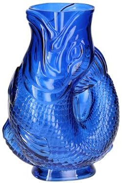 Giftcompany Jacquard Fischvase M blau 30cm