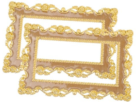 VINTORKY 2Stücke Dekorative Lichtschalter Abdeckung Kreative Wandplatten für Schlafzimmer Badezimmer Sicherem Einfache Anwendung