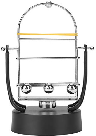 Ejoyous Handy Schaukel, Handyhalter Shake Wackelgerät Perpetual Motion Phone Schrittzähler Automatischer Motion Brush Step mit USB-Kabel