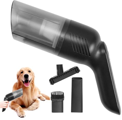 Haarentfernungswerkzeug für Haustiere, elektrischer Staubsauger für Welpen, Pflegezubehör, tragbare Reinigung für kleine Tiere, alle Arten von Hunden, Katzen, anderen Haustieren, Felltrimmung