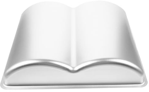 Happyyami Kuchenform aus Aluminiumlegierung in Buchform Antihaftbeschichtete Backform für Einfache Reinigung und Leichtes Lösen für Täglichen Gebrauch Beim Backen