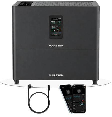 Speicher MARSTEK Jupiter C + Plus Solarspeicher 5,12 kWh LiFePO4 Setwahl Solarakku für PV Systeme Balkonkraftwerk, IP65, 6000 Zyklen, WiFi und Bluetooth, Solar-Batterie
