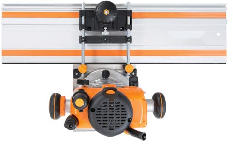 Dapetz ® Professional Router Track Rail Adaptor Flex-Resistant Gauge Rigid Frame Compatible with Mof001 Jof001 Tra001 Trta001 Power Tool 25 x 10 x 21cm