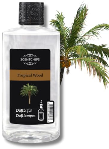 Scentchips® Duftöl Tropisches Holz – Aromaöl für Diffuser & Duftlampen – Raumduft & Parfümöl – Nachfüllflasche 475ml