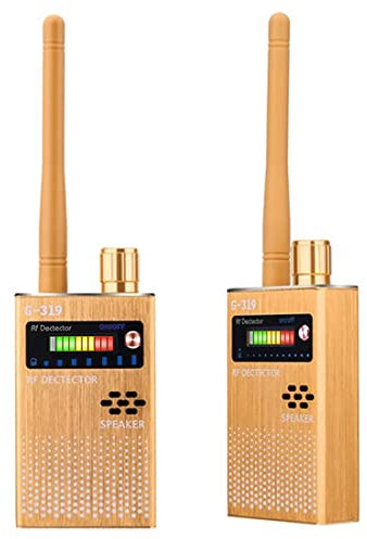 Detector de RF, escáner de cámara Micro WiFi Oculta antiespía, Dispositivo de Escucha de teléfono Celular de Alta sensibilidad y barredora de Errores inalámbrica, detección de rastreador GPS gsm