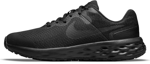 Nike Revolution 6 Nn (Gs) Gymnastikschuh, Black Dk Smoke Grey, 38 EU
