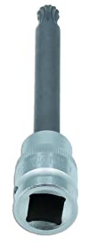 Laser 8418 M10 Spline Ball End Bit Length 140mm 1/2 D - for VW Group