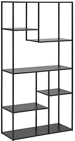 Atmosphera - Étagère Gota - métal - Noir - 90x180 cm