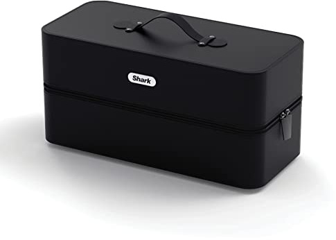 Shark XHD400SAC FlexStyle Air Styling & Drying System Storage Case Vegan Leather Travel Case Black