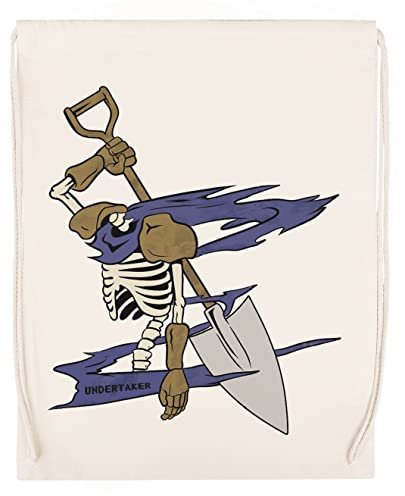 GUNMANTOR Eighty Six Undertaker Beige Sport Reise Sporttasche Langlebig Umweltfreundlich Drawstring Gym Bag