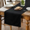 Artoid Mode Schwarz Halloween Tischläufer, Herbst Abwaschbar Küche Esstisch Tisch Dekoration Drinnen Urlaub Party Dekor 40x180 cm
