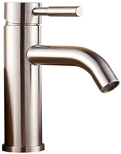 Wasserhahn-Wasserhähne, Küchenspüle, Edelstahl-Waschtischarmatur, Badezimmer-Aufsatzbecken, Waschbecken, Kaltes Und Heißes Wasser