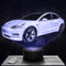 Nachttischlampe Auto T Model 3 deko Supercar Tuning. Geschenkidee Mann objekt Auto T Model 3 Nachtlicht Erwachsene deko Zimmer. Weihnachten