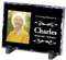 WACAR Placa conmemorativa personalizada, marco de pizarra de roca personalizado con texto fotográfico, regalos conmemorativos personalizados para la pérdida de un ser querido, decoraciones de