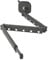 Longzhuo Longzhou - Tendedero de pared con ventosa, tendedero interior plegable, gran capacidad de carga, tendedero de pared para balcón, ropa de baño, 3 polos, HGS6002