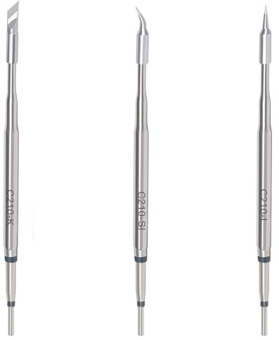 WEP 210-I/SI/K Lötkolbenspitzen-Set (3 Stück, 1 Typ-I, 1 Typ-K, 1 Type-SI), nur für WEP 982-II, WEP 982D Lötstation