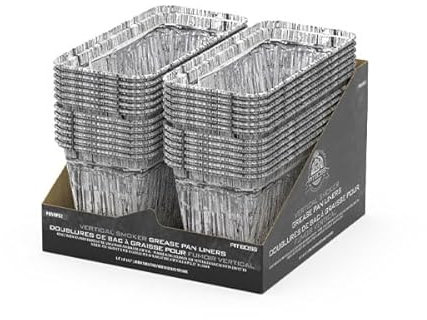 Pit Boss Grill-Fetteimereinlagen 6er-Pack (für einfachere Reinigung des Grills, Grillzubehör) 40739