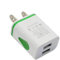 MOBIBAY US 2 Pin to USB Plug Travel Adapter Charger 1 Pack USA Wall Adaptor 2 USB Ports, American Universal America Power Charging for iPhone Samsung Smartphones Shaver Toothbrush ipad air pro max
