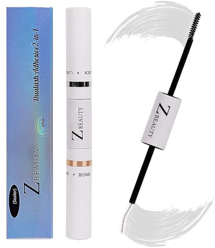 Strong Hold Cluster Eyelash Glue, Waterproof And Long Lasting Lash Bond For DIY Individual Extensions - Bond And Seal Lash Glue