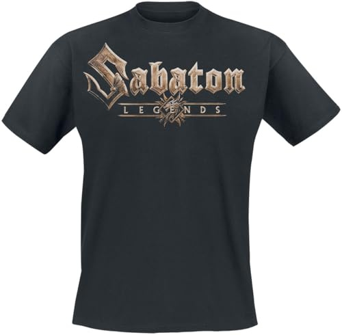 Sabatons Logo Männer T-Shirt schwarz Band-Merch, Bands