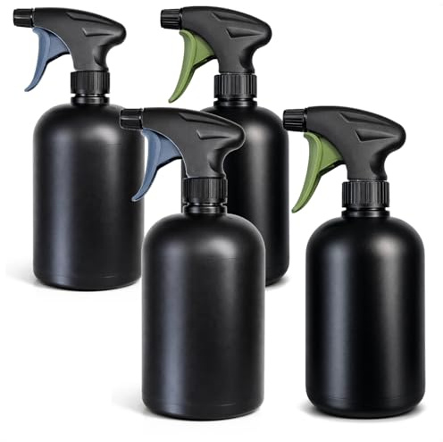 com-four® 4 pulverizadores para plantas 750 ml, botellas spray para regar | rociador de agua para nebulizar y combatir plagas [selección variable]