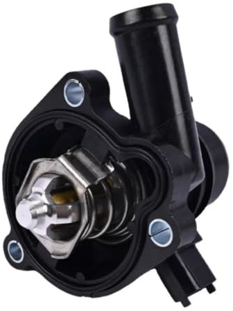 AMCBYSGC Turbo Coolant Thermostat And Housing Compatible with Vauxhall Astra J 2010-2020 / Cascada 2013-2019 / Corsa D/E 2007-2019 55593034