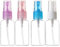 Honbay 4PCS 30ML Small Portable Reusable Plastic Fine Mist Perfume Spray Bottle Transparent Empty Spray Sprayer Bottle Cosmetic Spray Bottles Transparent Travel Small Bottles (30ML*4)