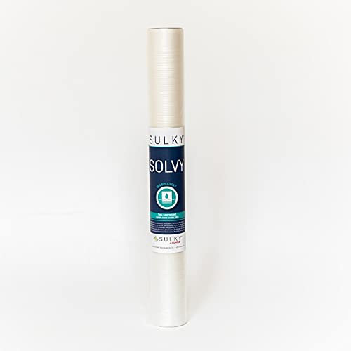 Sulky Solvy wasserlösliche Folie 25 cm x 10 m/transparent (transparent, 50 cm x 10 m)