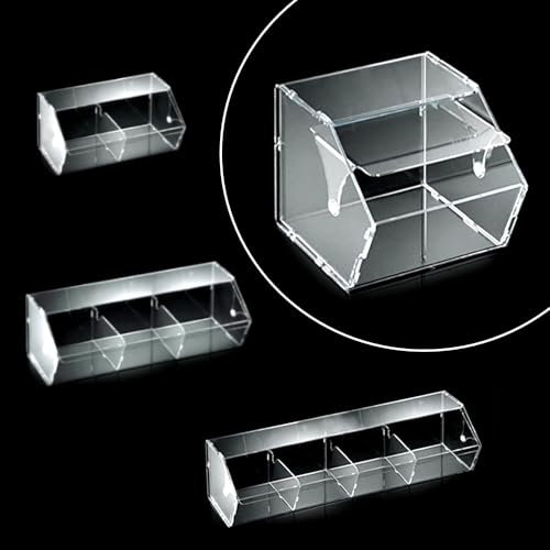 Circuito AUT AUT Porta Cialde o Caramelle con sportello espositore Contenitore in 4 Formati in metacrilato Trasparente