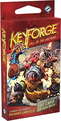 Fantasy Flugspiel KeyForge: Ruf des Archon-Decks.