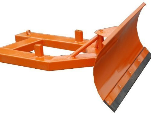 Universal Schneepflug Schneeschild Räumschild für Gabelstapler/Breite 150 cm/Höhe 40 cm/Witterungs-Beständig/nach Links + Rechts verstellbar/Schnee-Winterdienst