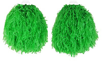 I LOVE FANCY DRESS GRÜNE Pompoms Tanz PUSCHEL WEDEL ZUBEHÖR FÜR Cheerleader + SPORTVERANSTALLTUNG ODER Fasching UND KARNEVA= 48 Paar (96-STÜCK)