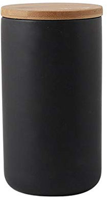 Storage Canister with Airtight Lid, Ceramic Storage Canister, Storage Jar for Coffee, Sugar, Tea, Spice etc. (30.43 OZ/900 ML)