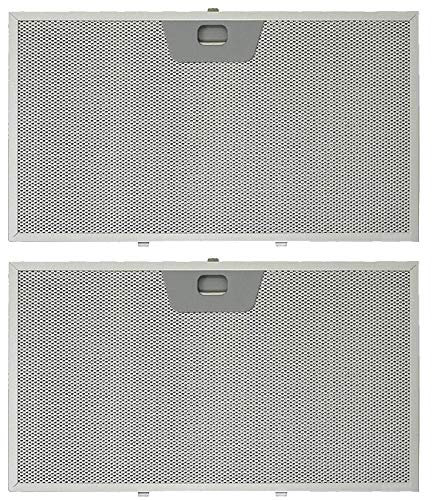 SPARES2GO Fettfilter kompatibel mit Faber INCA SMART HC X A70 PLUS Dunstabzugshaube (325 mm x 189 mm, 2 Stück)