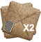 ZStyle Set SEDUTE Paglia MOD 998 37x37 cm Seduta Sedile Ricambio Telaio Fondo per Sedie Impagliate Sedia + FELTRINI Omaggio (2 Pezzi)