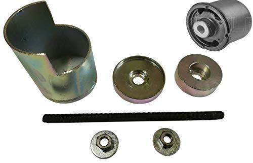 DR TOOLS für Ford Fiesta MK6 Achskörperlager Einpresswerkzeug Hinterachs Silentlager Abzieher Werkzeug Presse De Montage Satz Abzieher Lager Buchse Pressbuchse
