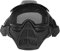 Koyheng Paintball Maske mit Schutzbrille Schutzmaske Taktische Full Face fur Airsoft Softair Halloween CS Partyspiel