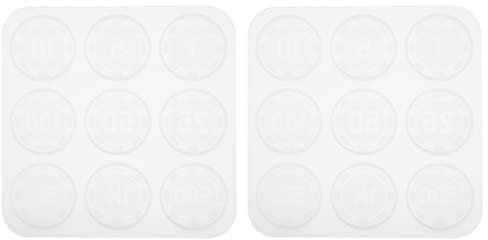 EXCEART 2 x Silikonformen für , Epoxidharz, flexible Formen für Spiele, Anhänger, DIY, Basteln, Heimdekoration, Schmuckherstellung
