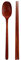 Juego de 2 cucharas lacadas grandes y palillos de madera con cuchara y palillos para mezclar