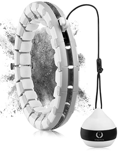 STREYDA ® Premium smart Hula Hoop, Hula Hoop Reifen Erwachsene aus hochwertigem Silikon - Hoola Hoop Reifen Erwachsene optimales Hullahub Reifen zum abnehmen