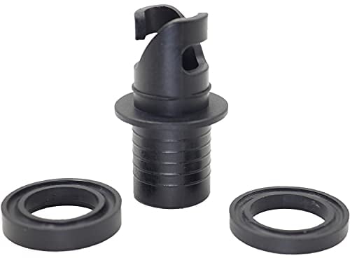 Kayak Pump Hose Adapter, Inflatable Boat H-R Valve Connector for Raft Foot Pump Electric Pump, 1 Pack