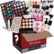 FantasyDay Multifunktions Exquisite Make-up Geschenkset Kosmetik Schmink Kit für Gesicht, Augen und Lippen - Makeup Paletten Schminkkoffer mit Lidschatten Palette, Lippenstift, Rouge, Mascara, Pinsel