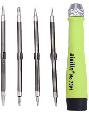 Kleine Schraubendreher-Sets, Reparatur-Werkzeug-Bit-Set, 5-teilig, geeignet für Apple, iPad, Samsung und andere Mobiltelefone, Tablets, Computer, Reparatur-Werkzeug-Set