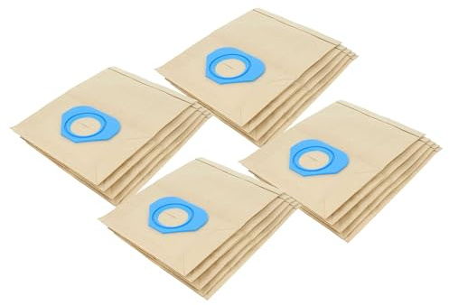vhbw 20x Staubbeutel kompatibel mit Nilfisk GS 70 | GS 71, GS 72, GS 73, GO GM 80, GS 74, GP 80 - 90 Staubsauger - 31,5cm x 23,4cm braun